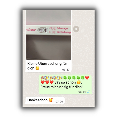 Positiver Schwangerschaftstest